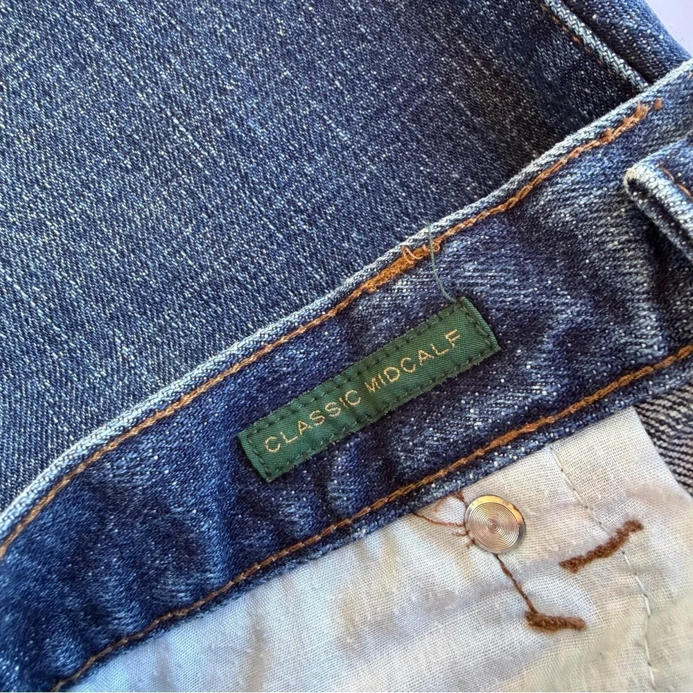 Womans RLR Lauren’s Jean Co Ralph Lauren Cropped Denim Jeans Size 4​ - Picture 6 of 10